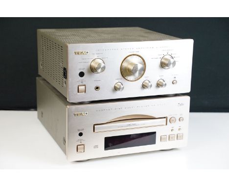 Hi-Fi - Teac A-H500i amplifier and a Teac PD H570 7 disc CD player 
