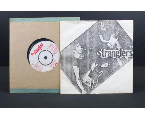 Vinyl - The Stranglers - Peaches / Go Buddy Go. Original UK 1977 7" single on United Artists (UP 36248) with unique band / ma