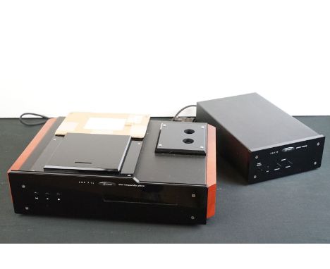 Hi-Fi - Lector CDP 7TL Tube Compact Disc (CD) player, with a Lector PSU 3T power supply. In original box. Along with a Xuanza