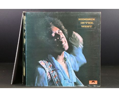 Vinyl - 4 Jimi Hendrix LPs to include Electric Ladyland (Polydor 2310270) Ex, In The West (2302018) Vg/Ex, War Heroes (SPELP4