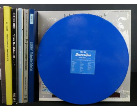 Vinyl - 8 box sets to include Bob Dylan (CBS 66509), The Yardbirds (F3 80053), Status Quo (PRO LP1), Status Quo (PRO BX1), Hi