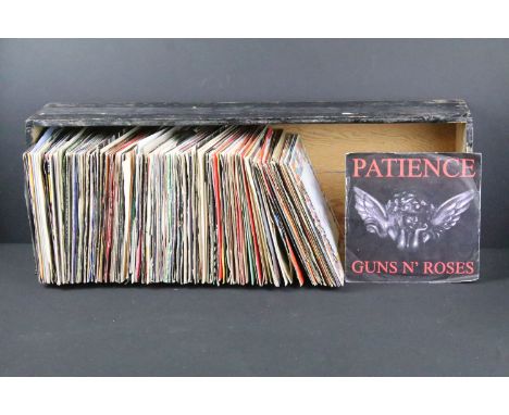 Vinyl - Over 120 Rock &amp; Pop 7" singles to include Guns N Roses, David Bowie, Queen, Little Angels, Bon Jovi, Manic Street