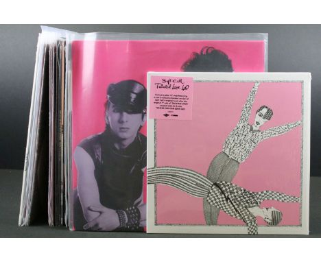 Vinyl - 18 x 12” singles and 2 x 10" by Soft Cell including limited editions, picture disc, coloured vinyl, foreign pressings
