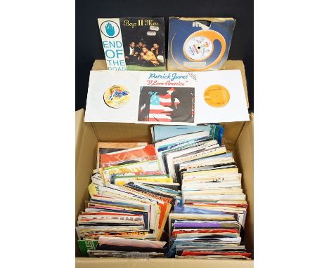 Vinyl - Over 200 rock &amp; pop 7" singles including Ken Boothe, Madonna x 9 (inc pic disc), James Brown, Steel Pulse, Kate B