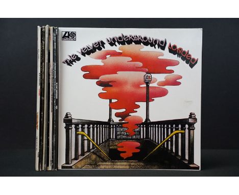 Vinyl - 13 Velvet Underground / Lou Reed LPs to include Loaded, The Velvet Underground, New York, Songs For Drella, The Velve