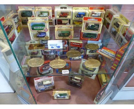 Collection of various toy cars to include Lledo and Cameo Corgi.