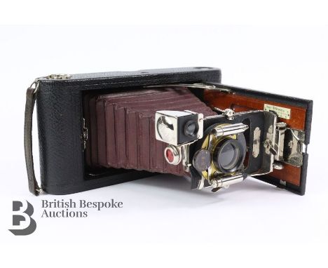 Vintage Kodak Eastman Automatic No 3A, folding pocket camera, patented in the USA (good condition).