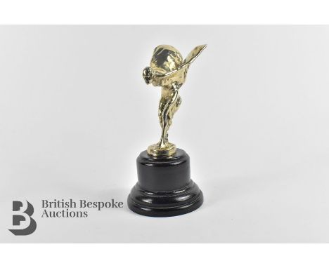 Rolls Royce car mascot for the 20HP model 1922-1929. Cast in solid nickel silver with the correct copper mounting stud. The m