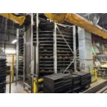 G&H Systems Spiral Cooler, 21.8ftx13.2ft, 460 V, SS w/ belt washing unit. 910 ft long, approx. 38"