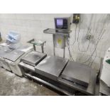Weightronix ESP digital scale w/ (2) platforms, 18 in. x 18 in.