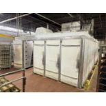 Pfening Wet Proofer,mod. 110A, s/n 110-2121, 29ftx17ftx12.5ft, 575 V, SS, 5-lane design, 10 front