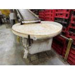 Accumulation table, approx. 60' diameter, 115 V [Bread Production Support]