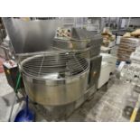 Sottoriva Spiral Mixer, mod. RI 250, 1550mm x 2650mm x 1655mm, 230 volts, SS