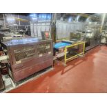 Rheon Gravimetric stress free dough divider with cross roller, punch rounder with motor driven press