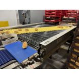 Stewart System Bread & Bun Diverter Table, 460 V, SS, w/ connecting 180 degree rod style infeed