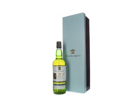 LAPHROAIG 1998 HIGHGROVE AGED 12 YEARS SINGLE CASK 631 Single Malt Scotch Whisky Distilled 22 January 1998, matured in cask n