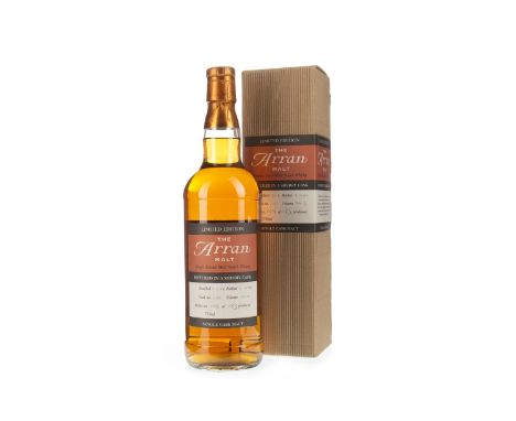 ARRAN 1998 SINGLE CASK 110 Single Malt Scotch Whisky Distilled 7 February 1998, matured in sherry cask no. 110, bottled 3 May