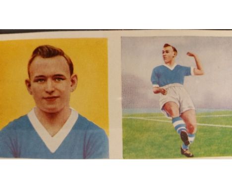 CHIX, Footballers - Portrait & Action (1-48), complete, extra large, generally EX, 48