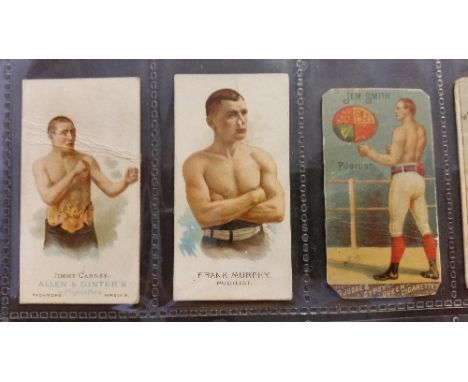 BOXING, odds, inc. Allen & Ginter (3), Kimball Champions of Games & Sports (2), Tiedeman, Copes (2), Davies & Herbert (2), Ba