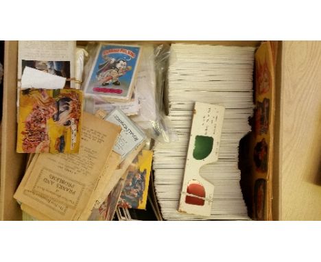 TRADE, part sets, mainly large, inc. Mobil, Leaf, A & BC Gum, many Collector Series (anon) Motorcycles, Carreras, printed poc