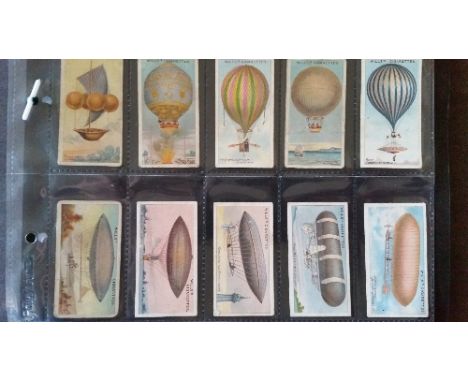 WILLS, part sets & odds, inc. Fish & Bait (32), Aviation (76), Allied Army Leaders (68), Musical Celebrities, Time & Money et