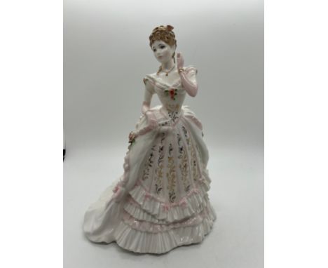 Royal Worcester limited edition figurine, The jewel In The Crown with COA 