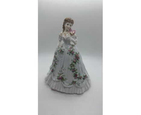 Royal Worcester Romance Of Victoria “Queen Of Hearts ” Limited Edition Figurine with COA 