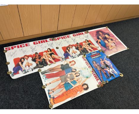 Selection of vintage Spice Girl posters 