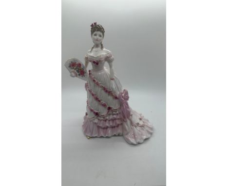 Royal Worcester 'A Celebration at Windsor' Splendour at Court limited edition figure with COA 