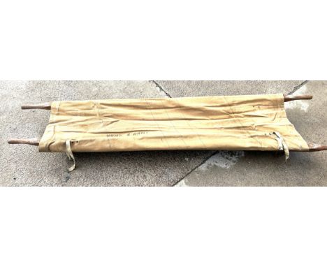 Vintage folding army stretchers 