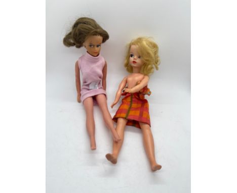 Vintage Sindy doll and 1 other
