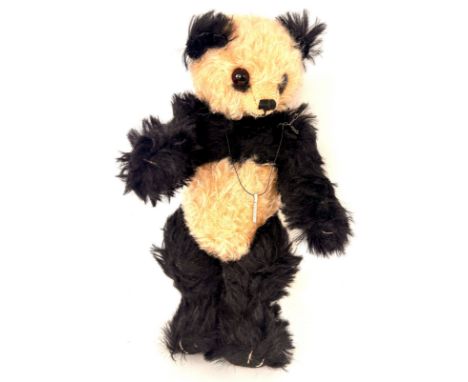 Vintage Merrythought Panda teddy, approximate height 12 inches