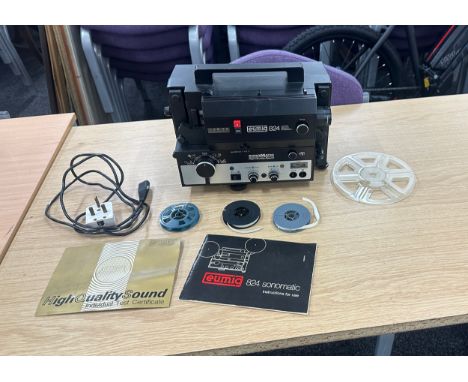 Vintage Eumig film projector 824, super 8  in original box