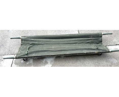 Vintage folding army stretchers 