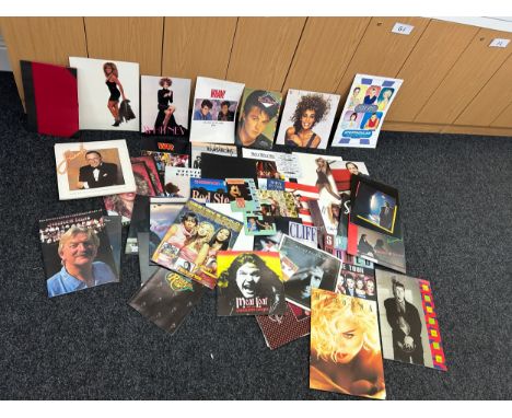 Selection of vintage celebrity tour programmes to include Tina Turner, Steps, Spice girls etc 