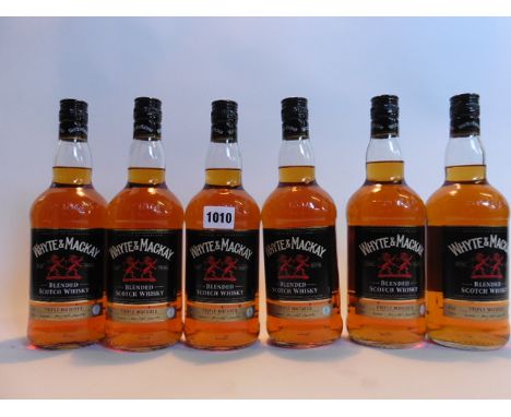6 bottles of Whyte & Mackay Triple matured blended Scotch Whisky 40% 70cl each 
