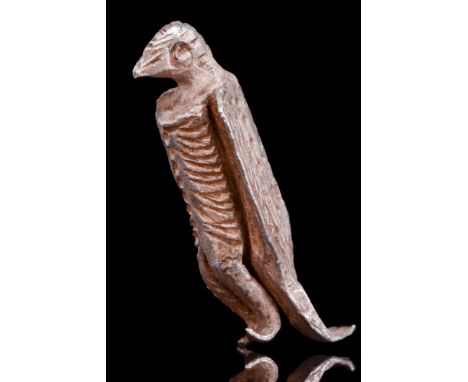 Ca. 100-200 AD.A silver legionary eagle portrays the iconic bird in a commanding and unmistakable form. Rendered with meticul