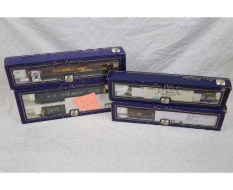 Spares &amp; Repairs - Four boxed Lima Collection OO gauge locomotives in various condition to include DMU 101, Class 92001 a