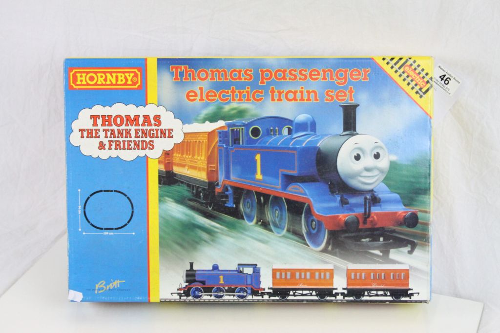 Boxed Hornby R9020 Thomas The Tank Engines electric train set appearing ...