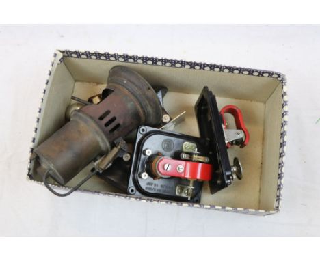 Vintage Stationary Steam engine plus a group of ESL electric motors