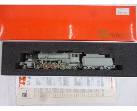 Boxed Rivarossi HO scale 1321 P10 2811 KPEV 2-8-2 locomotive and tender