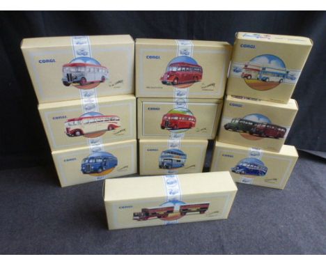 10 boxed Corgi ltd edn Commercials diecast models to include 97108, 97193, 97105, 97187, 97194, 97192, 97892, 97050, 97078, 9