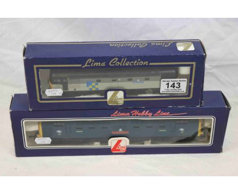 Two boxed Lima OO gauge locomotives to include Lima Collection L105111 Shakespeare Cliff and Lima Hobby Line L204802 The King