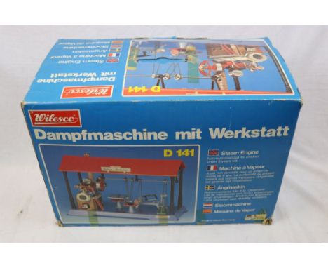 Boxed Wilesco D141 Dampfmaschine Steam Engine, vg