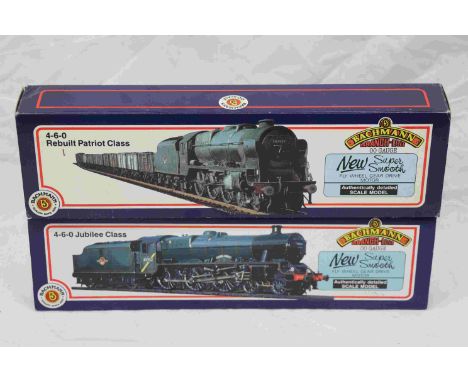 Two boxed Bachmann OO gauge locomotives to include 31151 Silver Jubilee 45552 and 31201 Planet 4-6-0 Rebuilt Patriot Class