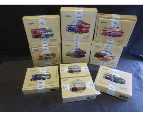 10 boxed Corgi ltd edn Commercials diecast models to include 97061, 97070, 96990, 97076, 97075, 97077, 96995, 97072, 97202, 9