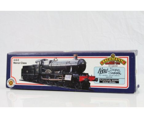 Boxed Bachmann OO gauge 31302 4-6-0 Manor Class Dinmore Manor locomotive