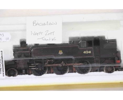Three Bachmann OO gauge Ivatt Tank Locomotives, all variants, within polystyrene inner boxes, no outer boxes