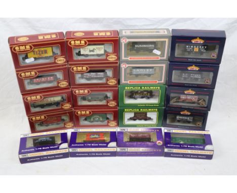 20 Boxed OO gauge items of rolling stock to include Bachmann x 4, Dapol x 6, Airfix GMR x 8 and Replica Railways x 2