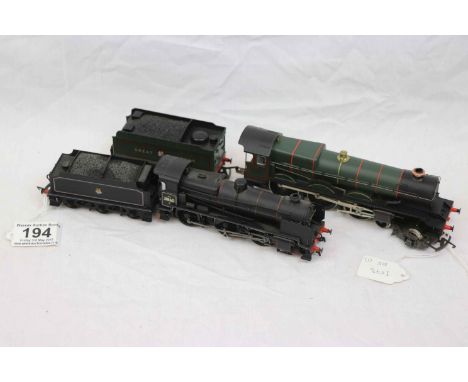 Two OO gauge locomotives to include Bachmann 2-6-0 BR 31860 loco in black livery and Hornby King Richard III 4-6-0